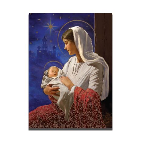 Madonna and Child Christmas Card