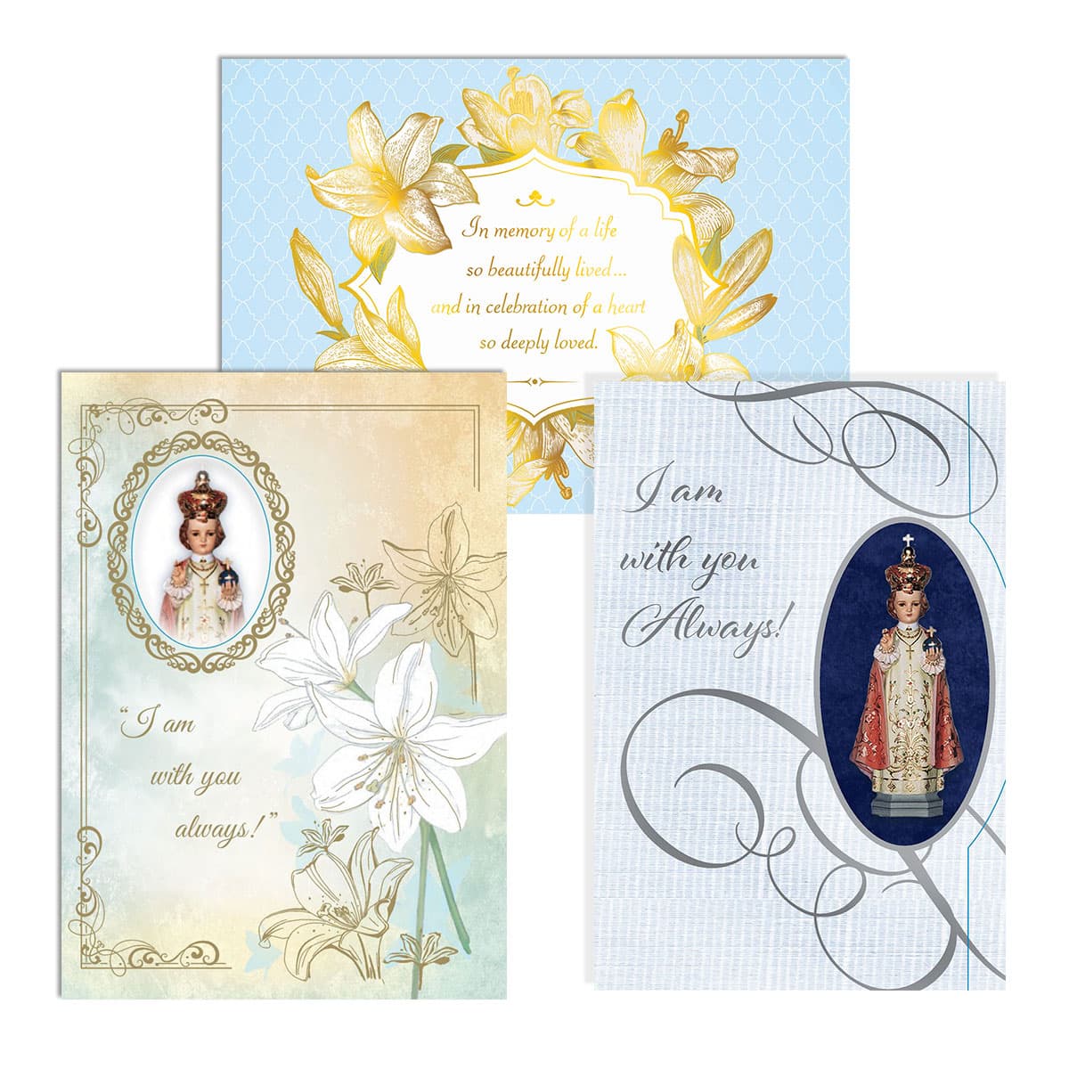 Infant of Prague Mass Cards