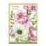 217 Birthday Wishes front of card with pink and white flowers
