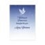 Merry Christmas message with white dove #243