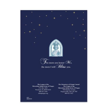 #247 Wisemen Christmas Card Back Back of Wisemen Christmas card #247